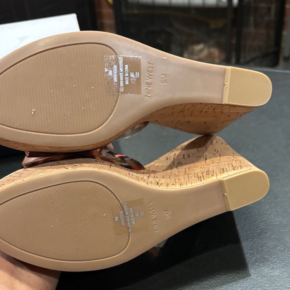 Nine West Tortoise Shell Mules “ NWOT” - Picture 3 of 5